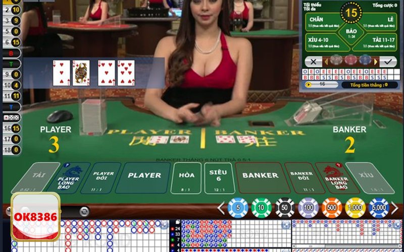 Casino OK8386 - Công nghệ livestream chất lượng cao